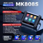 Autel Scanner MaxiCOM MK808S: 2025 Bidirectional Tool as MK808BT Pro MX808S M808Z