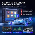 Autel Scanner MaxiCOM MK808S: 2025 Bidirectional Tool as MK808BT Pro MX808S M808Z