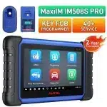 Autel MaxiIM IM508S PRO Automotive Key Programming Tool Comes with The XP400 PRO, OE-Level All Systems Diagnostics, 3000+ Active Tests, 40+ Service, Upgrade of IM508S/IM508/KM100