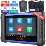 Autel MaxiIM IM508S Key Fob Programming Tool with XP200 Programmer, All System Diagnostic Scan, Bi-Directional Control, 40+ Service, Upgrade of IM508/KM100