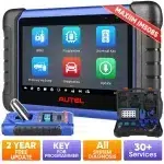 Autel MaxiIM IM508S Key Fob Programming Tool with XP200 Programmer, All System Diagnostic Scan, 30+ Service, 2025 Upgraded IM508, and Free Autel G-BOX3