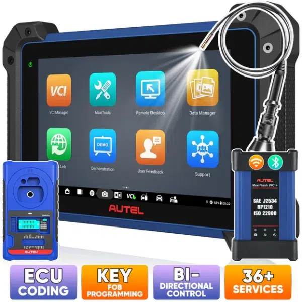 Autel MaxiIM IM608S II / IM608 PRO II Automotive All-In-One Key Programming Tool, Top IMMO Functions, Advanced ECU Coding, No IP Limitation, Upgrade of Autel IM608 PRO/IM608/IM508S